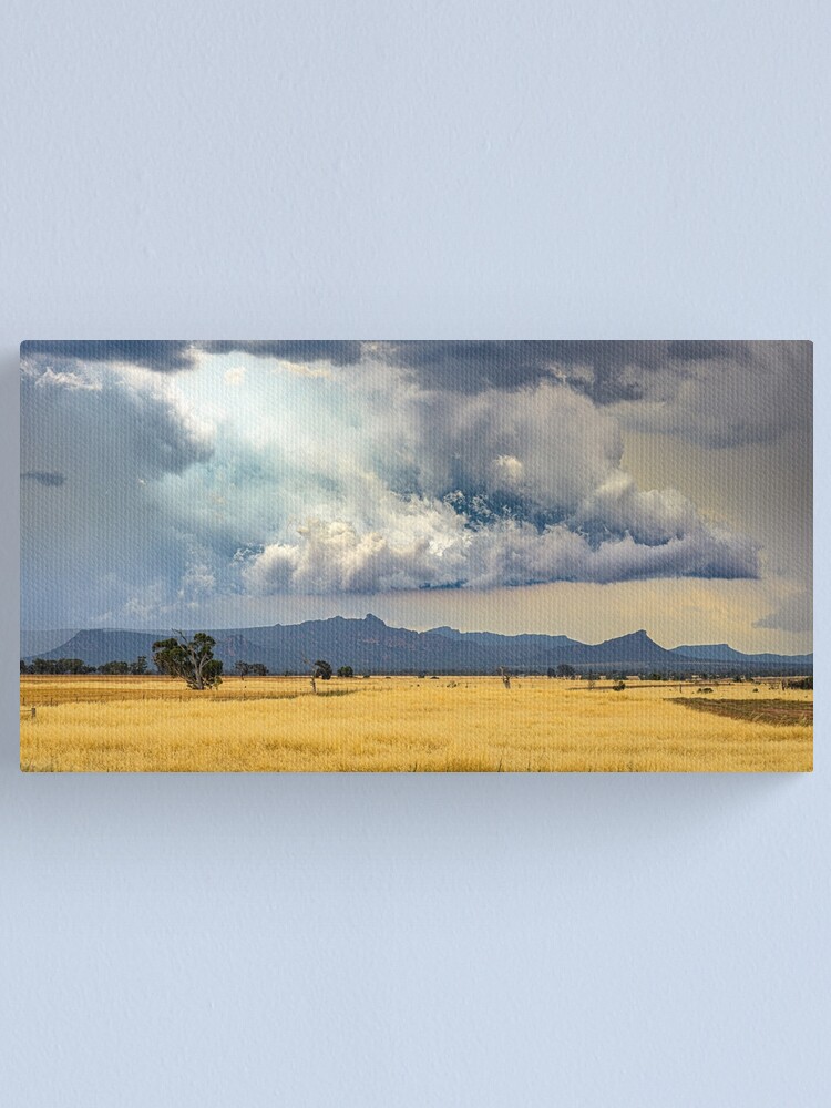 Thumbnail 2 of 3, Canvas Print, Grampians - Mt Zero. Summer Storm designed and sold by BVP-Photography.