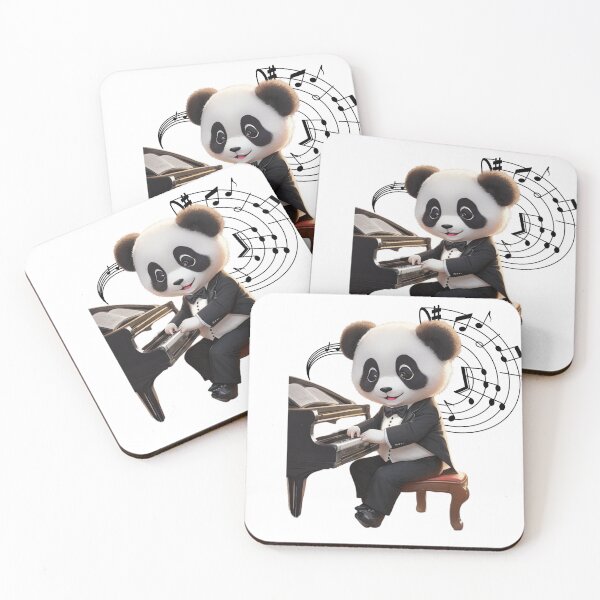 Item preview, panda piano designed and sold by WD89design.