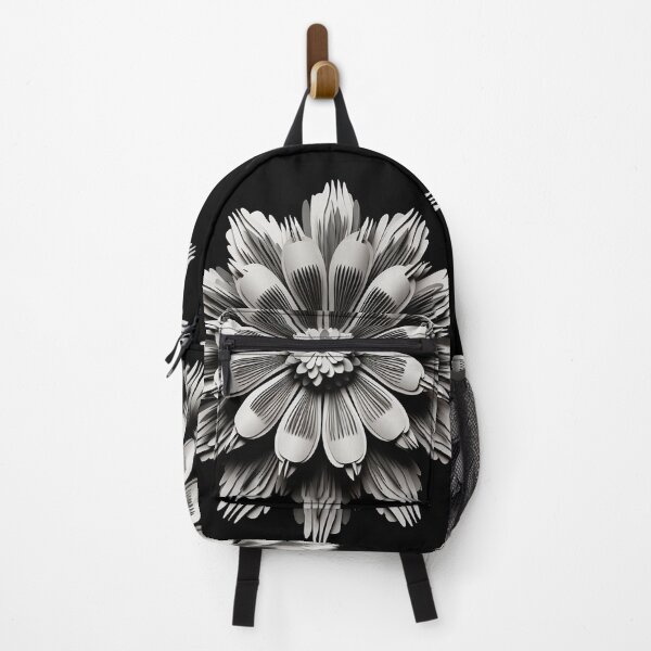 Item preview, Black and White Retro Flower Art 7 designed and sold by michaelbarnesss.