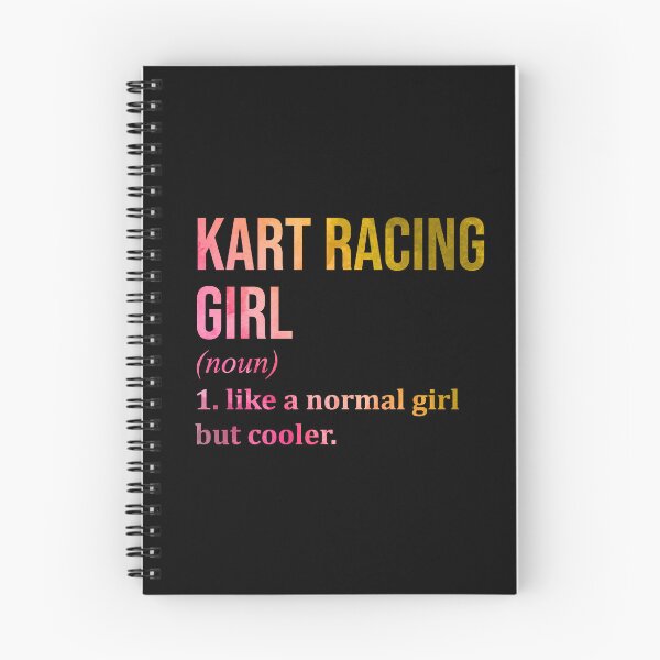 Item preview, Kart Racing Girl Definition in Watercolor designed and sold by XCIV.