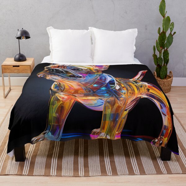 Item preview, "Luminous Canine Odyssey" designed and sold by Art-Vortex-fr.
