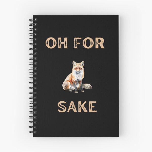 Item preview, Oh For Fox Sake  designed and sold by CraftyrCreator.