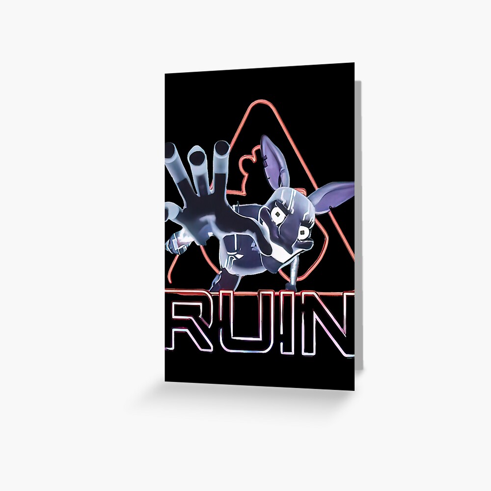 The Entity, Glitchtrap Ruin FNAF Sticker for Sale by maiamilus