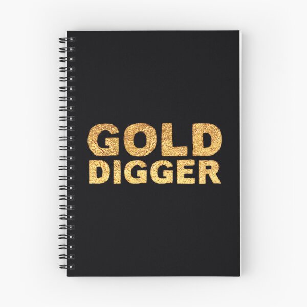 Item preview, GOLD DIGGER in gold foil (image) 	 designed and sold by btylglrqosv17.
