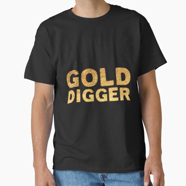 Item preview, GOLD DIGGER in gold foil (image) 	 designed and sold by btylglrqosv17.