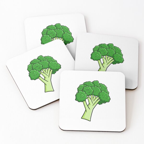 Item preview, Cute Green Veggie Broccoli Tee Sticker designed and sold by SupernovaDSGN.