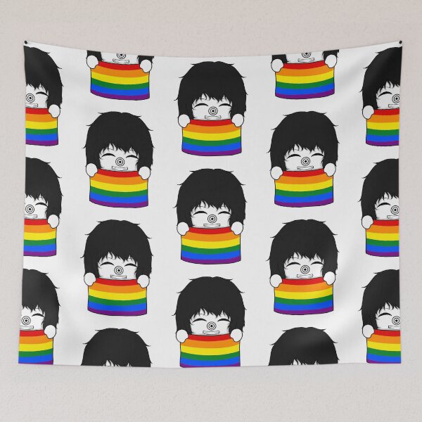 Item preview, creepypasta pride chibi laughing jack designed and sold by isma-rodi.