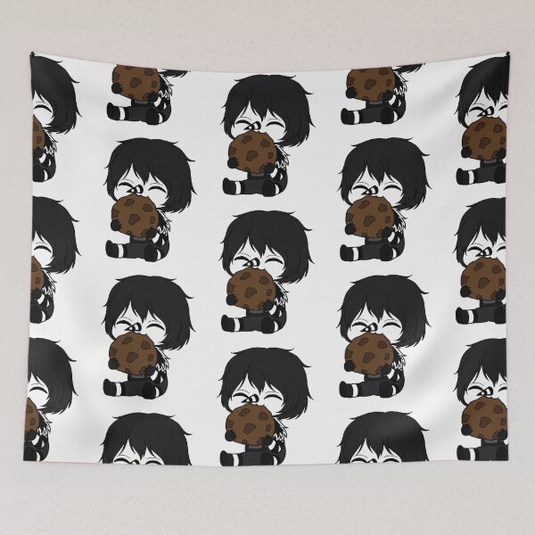 Item preview, cute creepypasta laughing jack eat cookie designed and sold by isma-rodi.