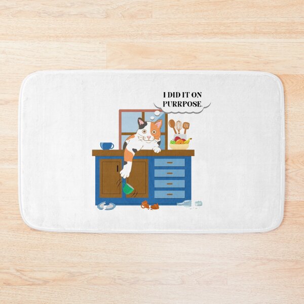 Item preview, Funny Purrpose calico cat designed and sold by pavloskydelber.