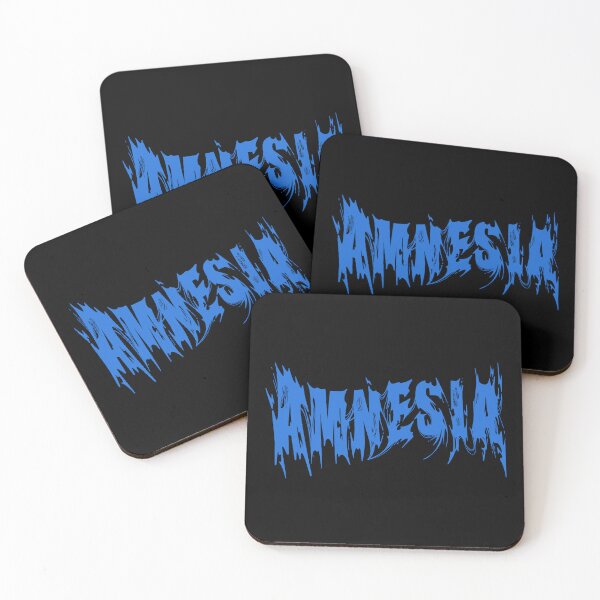 Item preview, AMNESIA - cool typography vintage retro design designed and sold by TNwandesignart.