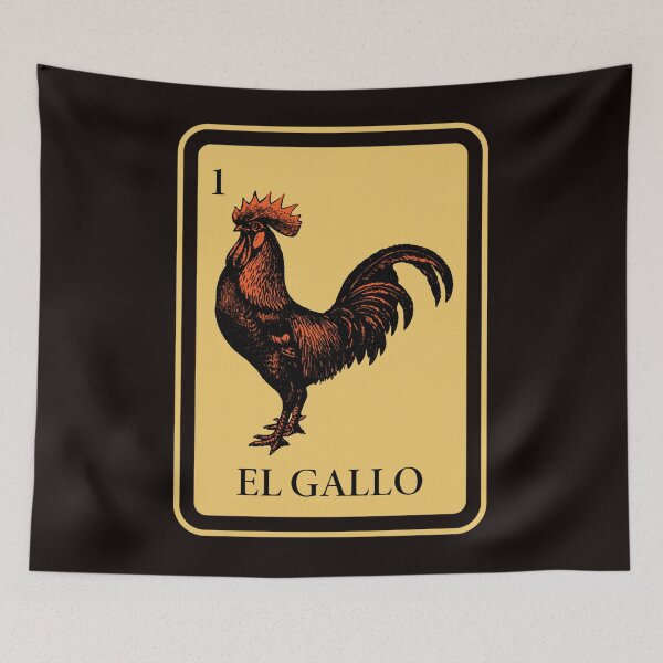 Item preview, Mexican El Gallo Loteria Shirt I traditional  designed and sold by STEPHEVASQU.