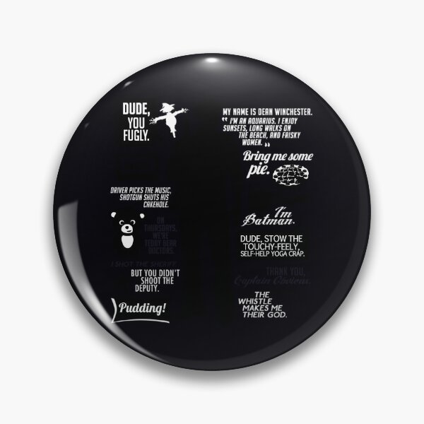 Item preview, Dean Winchester Quotes   	 designed and sold by yivijhxo31.