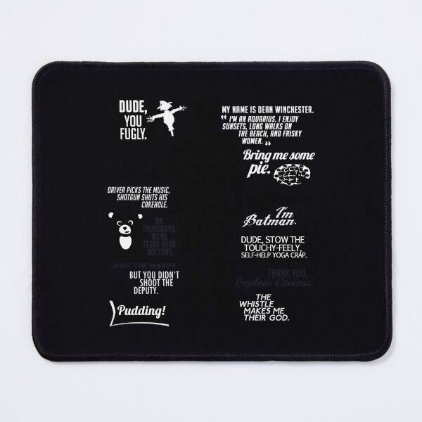 Item preview, Dean Winchester Quotes designed and sold by yivijhxo31.