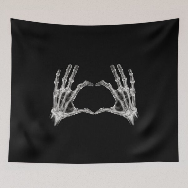 Item preview, skeleton hand heart designed and sold by DerSenat.