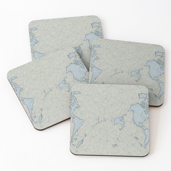 Item preview, Vintage Maps pattern designed and sold by niaharry.