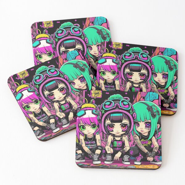 Item preview, Senshi Girls taking a break designed and sold by Andi-R-Tunley.