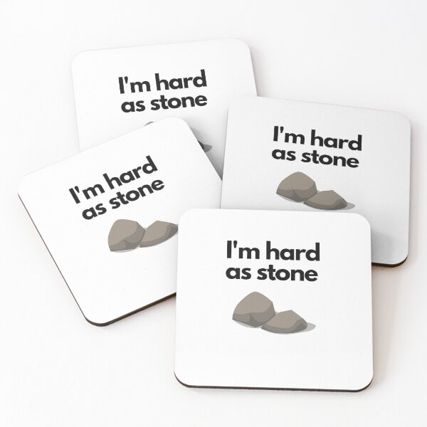 Item preview, I'm hard as stone designed and sold by Marti180.