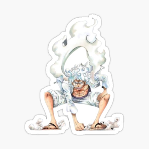 one piece luffy gear 5 Sticker by todorocklee in 2023