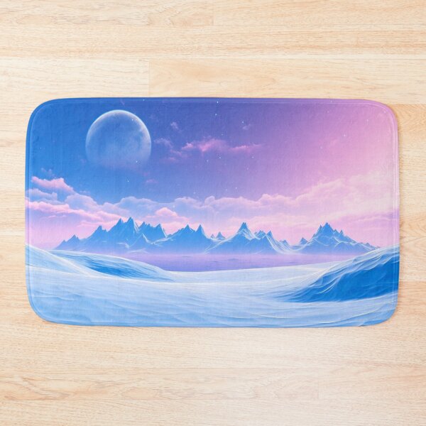 Item preview, Glacial Dreams - antarctic Vaporwave  designed and sold by AlvaroMeurer.
