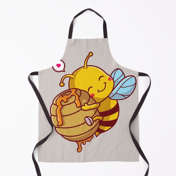 Item preview, Sweet Honey Bee Embrace: Cartoon Vector Illustration designed and sold by hjian8219.
