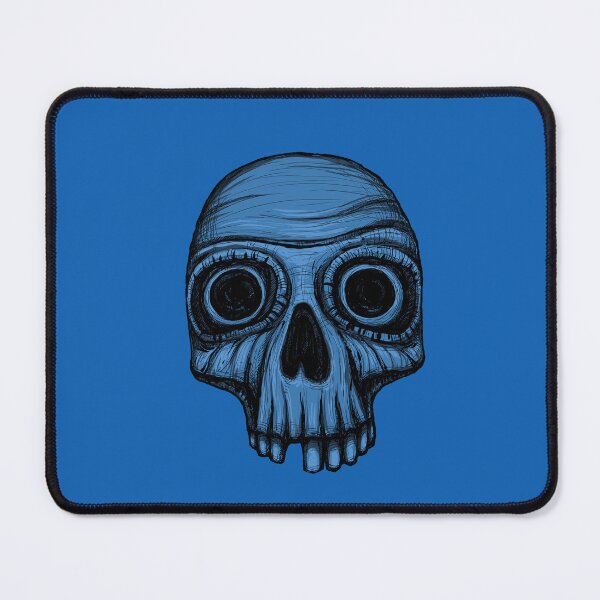 Item preview, blue skull designed and sold by neurostructure.