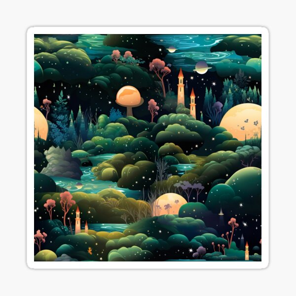 Item preview, Modern design reminiscent of an enchanted forest designed and sold by Pflugart.