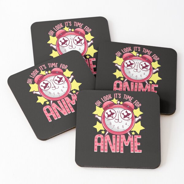 Item preview, Oh Look It's Time For Anime Funny Kawaii Clock  designed and sold by OmarGomez8.