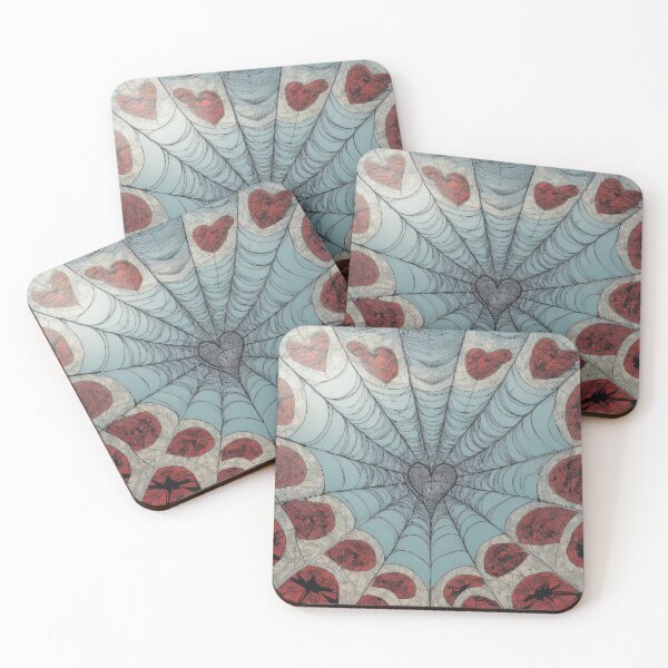 Item preview, Heart shaped Web designed and sold by elettrazunino.