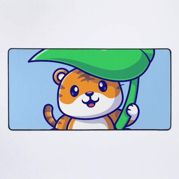 Item preview, Tiger's Tender Touch: Cartoon Vector Illustration designed and sold by hjian8219.