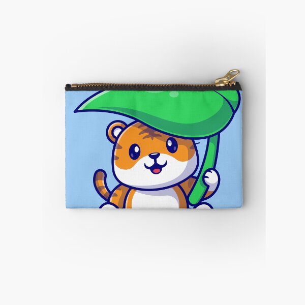 Item preview, Tiger's Tender Touch: Cartoon Vector Illustration designed and sold by hjian8219.