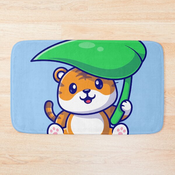 Item preview, Tiger's Tender Touch: Cartoon Vector Illustration designed and sold by hjian8219.