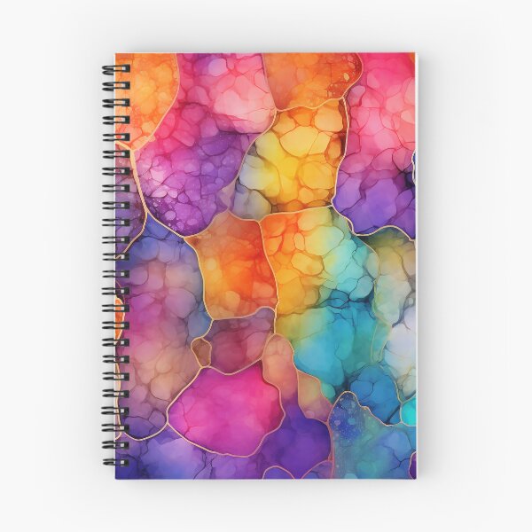 Item preview, Seamless rainbows  Alcohol ink Sublimation Design designed and sold by BabydellArt.