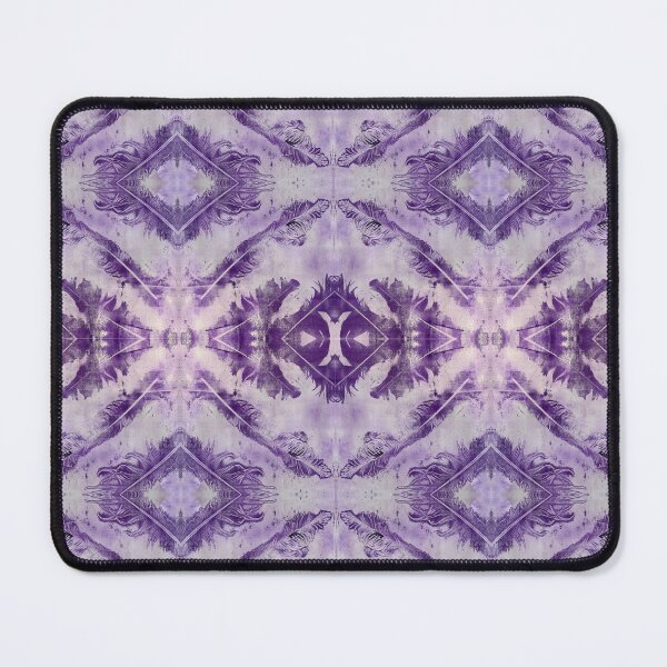 Item preview, Aztec Feather Monoprint Pattern designed and sold by vallisrowe.