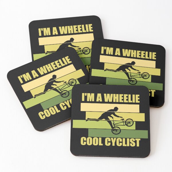 Item preview, I'm a Wheelie Cool Cyclist - Green Evolution designed and sold by BNCH44.