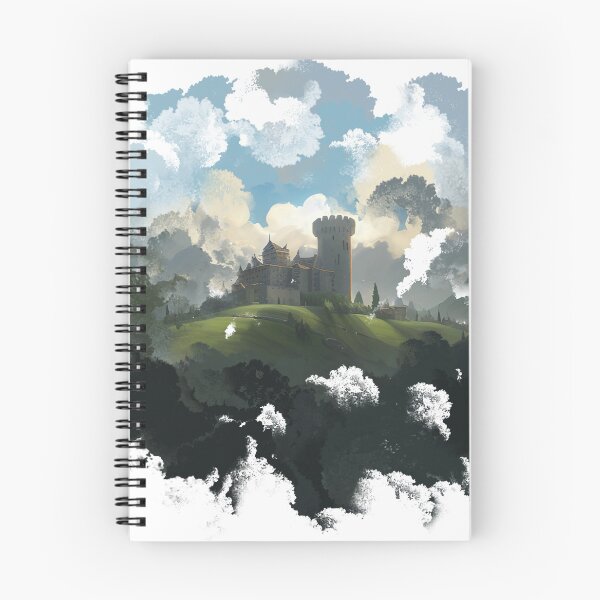 Item preview, Dreamy, Fluffy Clouds of a Tuscany Castle designed and sold by HideTheInsanity.