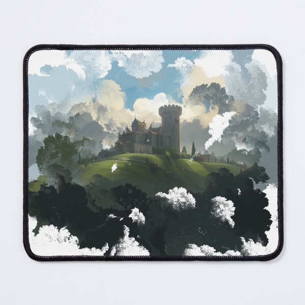 Item preview, Dreamy, Fluffy Clouds of a Tuscany Castle designed and sold by HideTheInsanity.