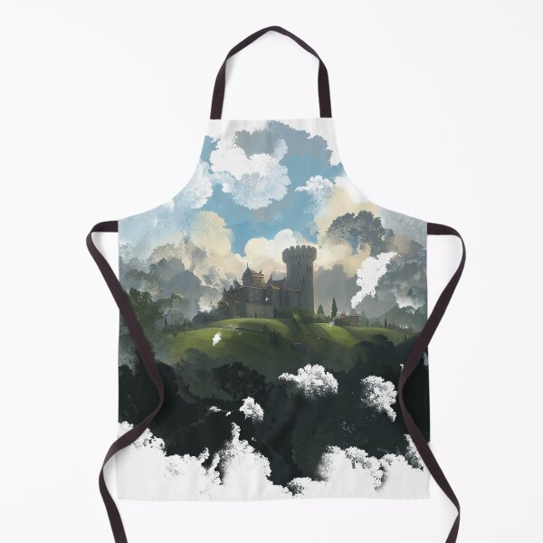 Item preview, Dreamy, Fluffy Clouds of a Tuscany Castle designed and sold by HideTheInsanity.