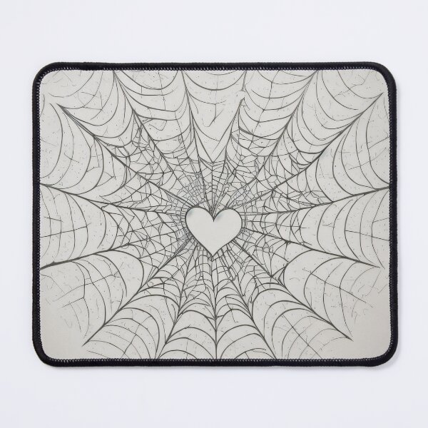 Item preview, Black Heart shaped Web designed and sold by elettrazunino.