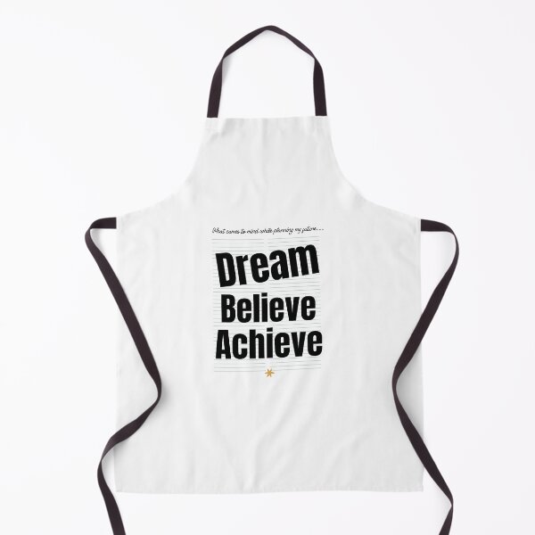 Item preview, Dream Believe Achieve Motivational  Quote designed and sold by crazydotdesigns.