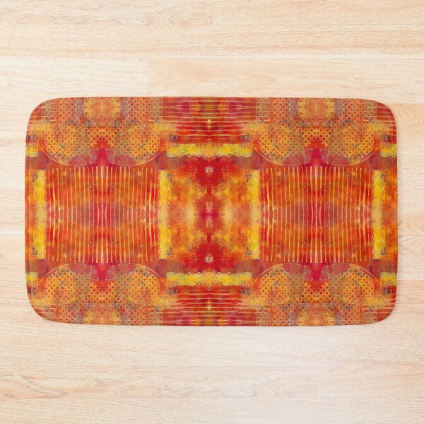 Item preview, Found Objects Chinese Style Monoprint Pattern designed and sold by vallisrowe.