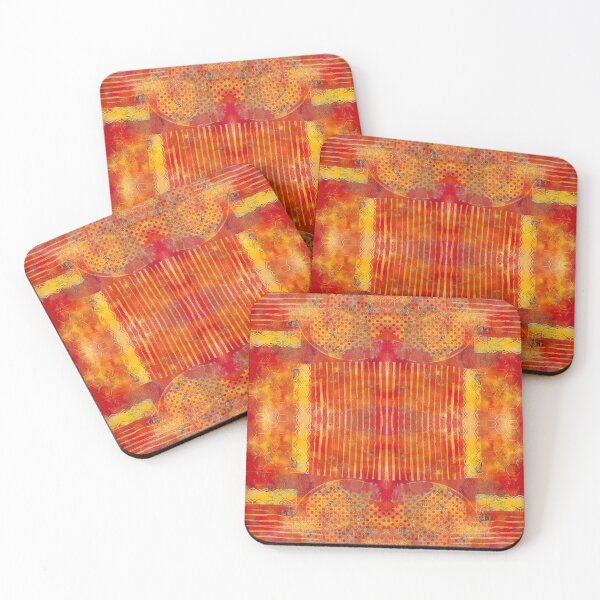Item preview, Found Objects Chinese Style II Monoprint Pattern designed and sold by vallisrowe.
