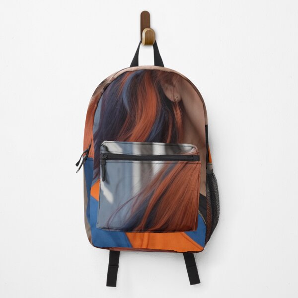 Item preview, orange and blue woman portrait designed and sold by jsebouvi.