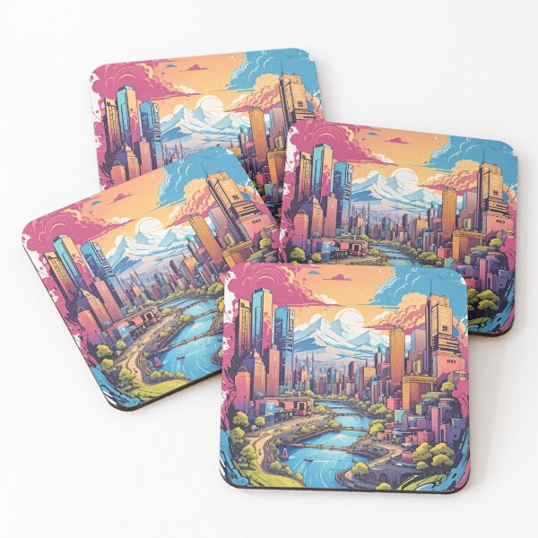 Item preview, Abstract landscape designed and sold by Travellerx.