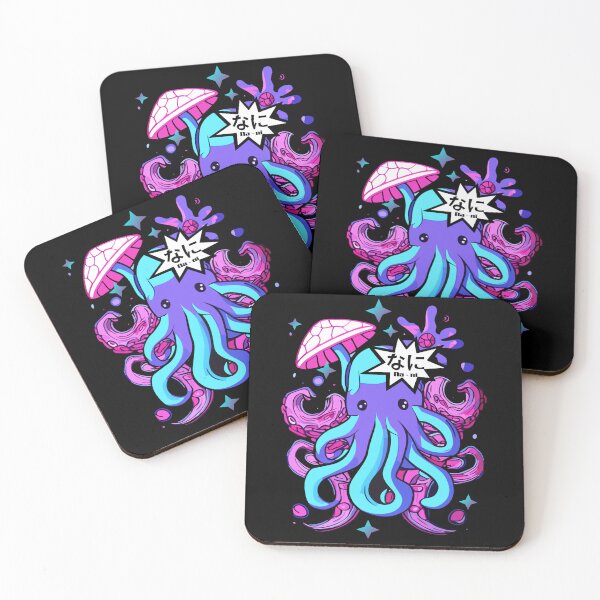 Item preview, kawaii octopus otaku octopus squid designed and sold by Ascooepics.