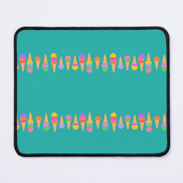 Item preview, Ice Cream Conga: On Light Sea Green designed and sold by TheScraggyBeard.