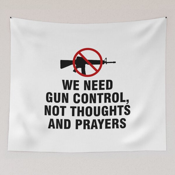 Item preview, We need gun control not thoughts and prayers designed and sold by allthetees.