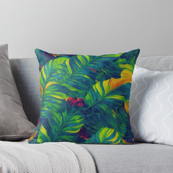 Item preview, Tropical banana leaves designed and sold by CoolPixels.