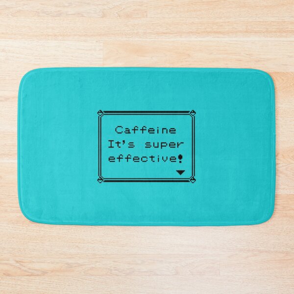 Item preview, Caffeine It_s super effective! designed and sold by YoungNowak.