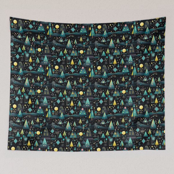 Item preview, Modern design reminiscent of cubism style houses in the forest designed and sold by Pflugart.