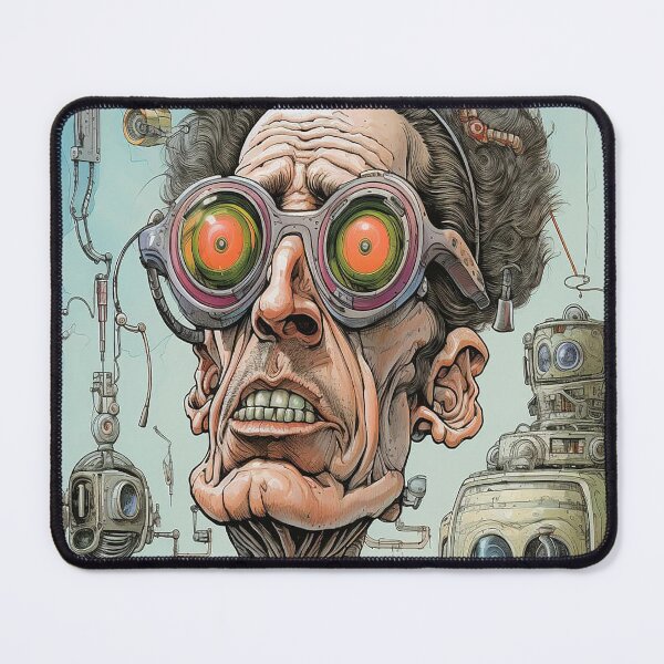 Item preview, The future world where humans and machines coexist designed and sold by gomezartistform.